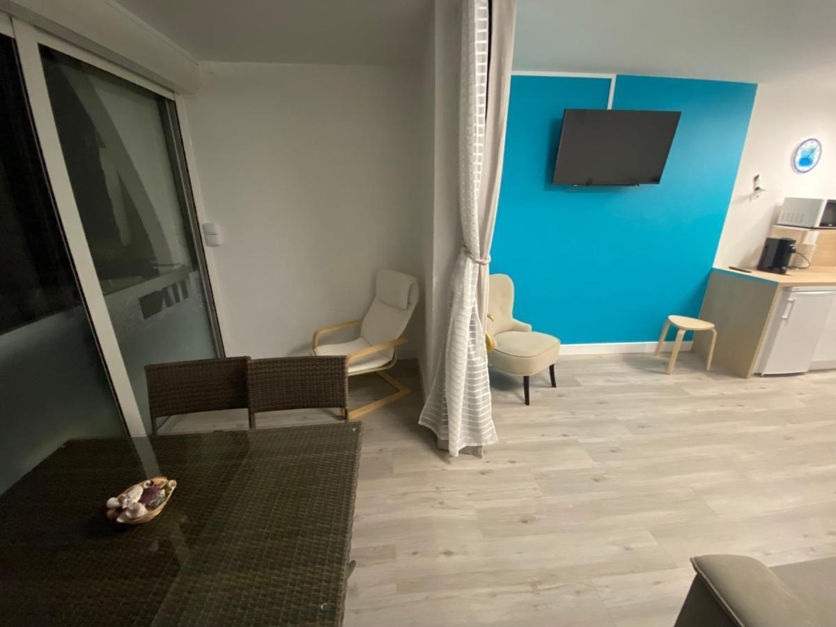 Studio Front De Mer 'Le Soleillan' ลา กร็องเดอ-ม็อต ภายนอก รูปภาพ